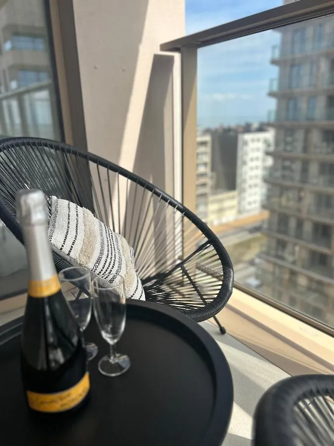 Apartmán Appartement 'Salt, Near The Sea Ostende
